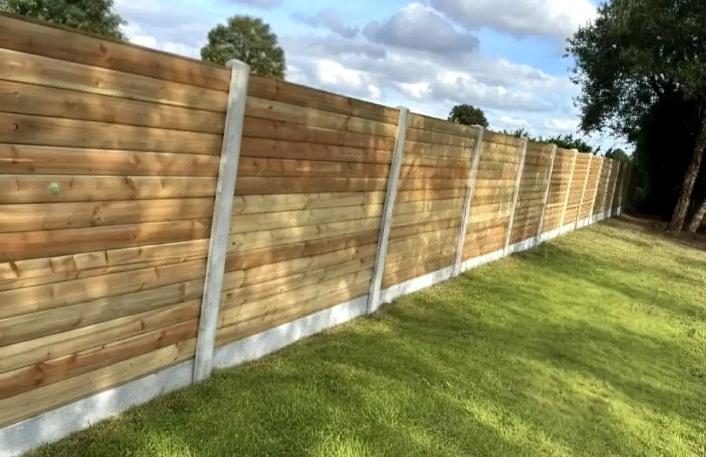 Long Timber Boundary Fence