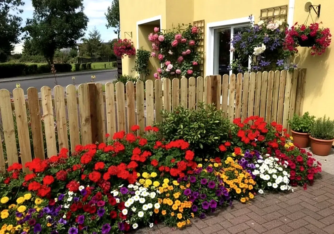Private Garden Fence Installation