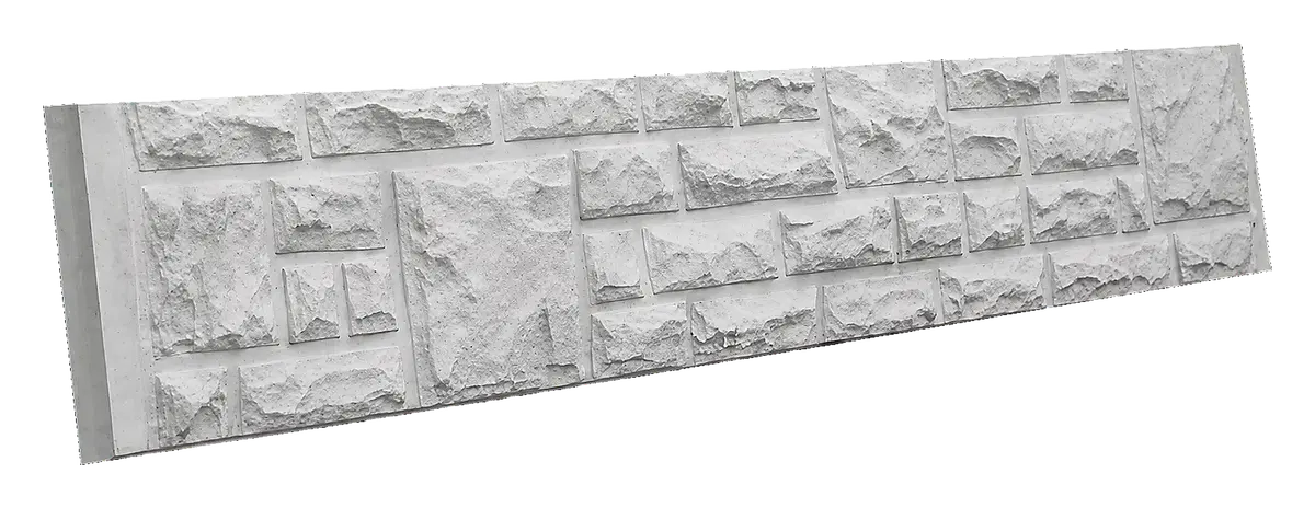 Rock Face Concrete Base