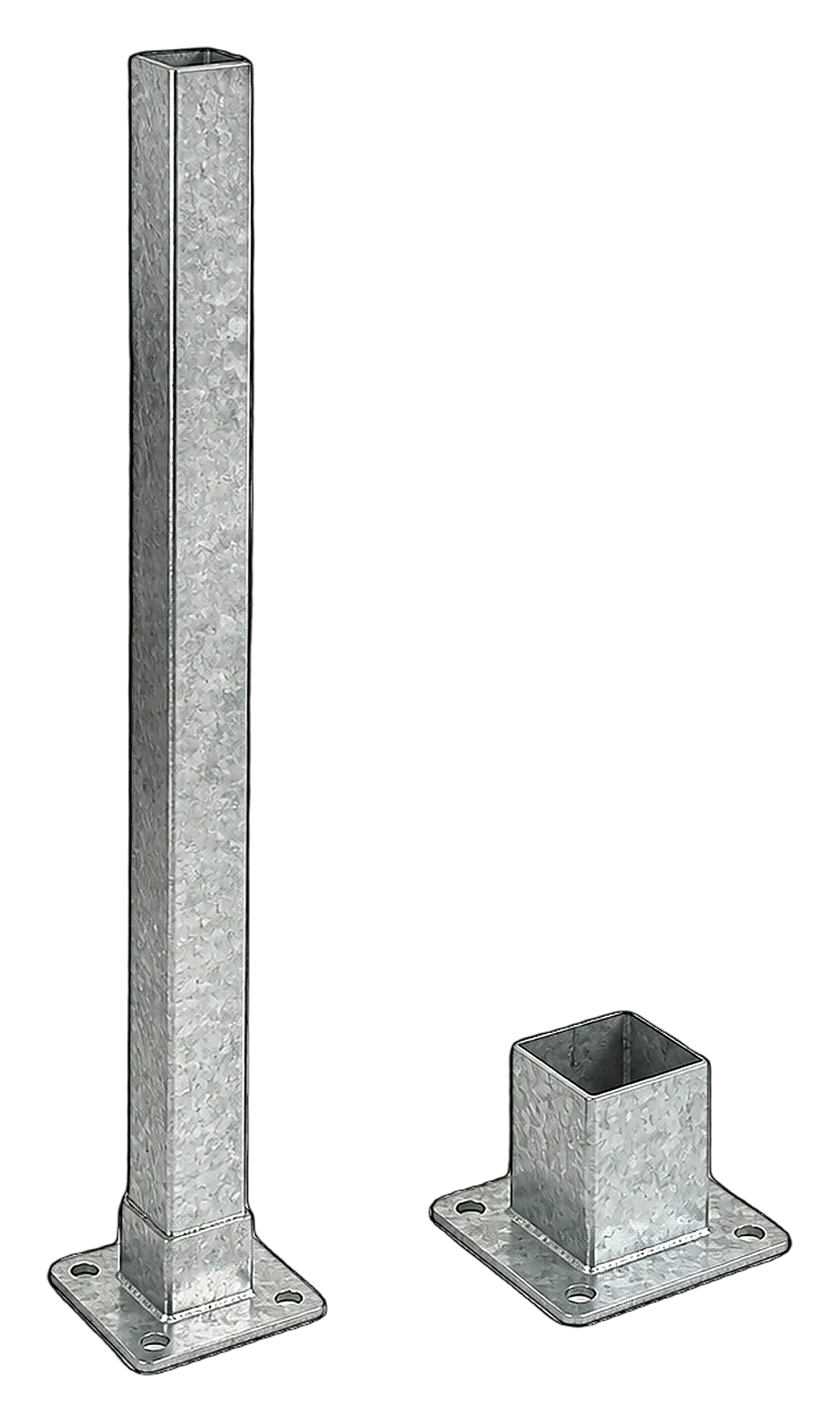 Post Plate 1.25m Bracket